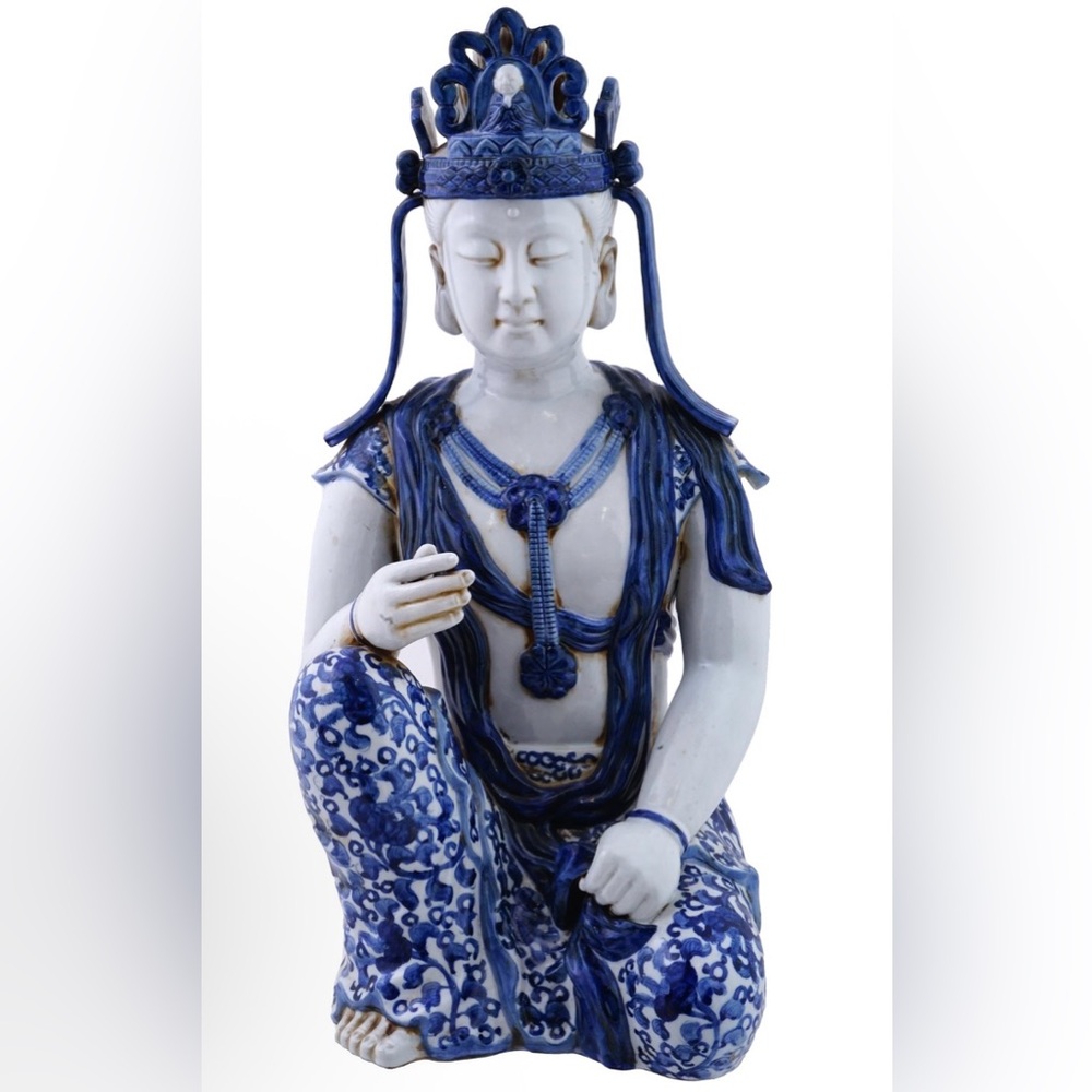 VTG Guanyin Porcelain Statue